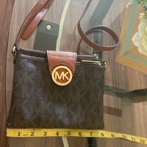 Brown Michael Kors crossbody.